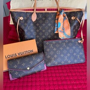 Authentic Louis Vuitton Monogram MM Tote Bag